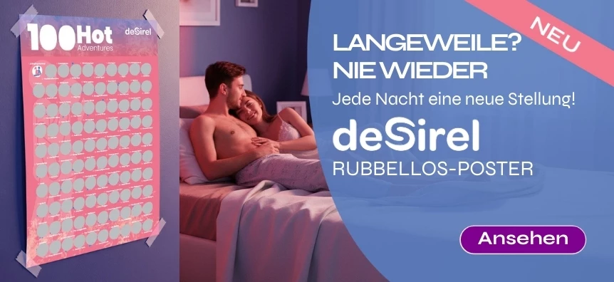 Desirel - 100 Sexstellungen Rubbelposter Gesellschaftsspie | Sexshop Österreich Desirel.at 