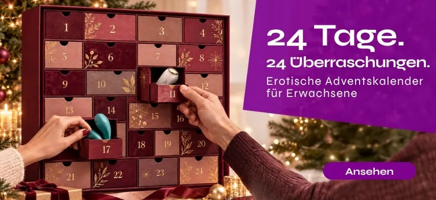 24 Tage voller Überraschungen: erotische Adventskalender mit Sexspielzeug für Erwachsene | Sexshop Österreich Desirel.at