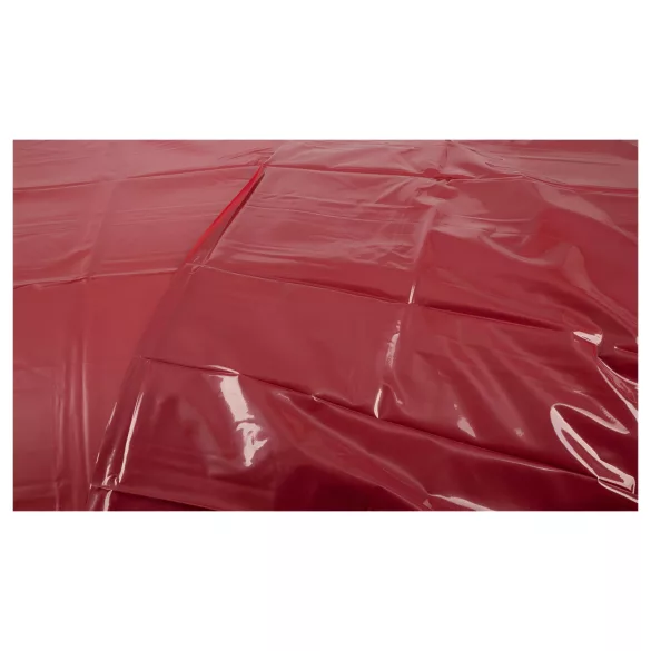 Lackbettlaken - 200x230cm (rot)