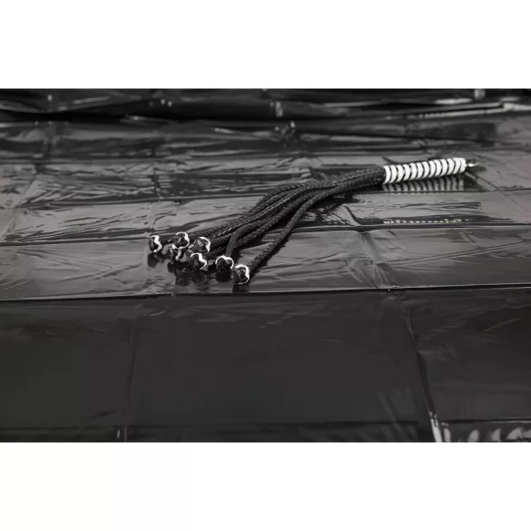 Lack-Bettlaken - 200x230cm (schwarz)