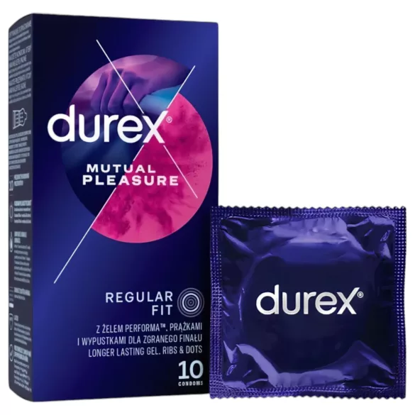 Durex Mutual Pleasure - verzögerndes Kondom (10 Stk.)