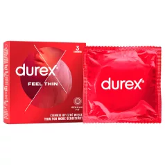 Durex Feel Thin - realitätsnahes Gefühl Kondome (3 Stk.)