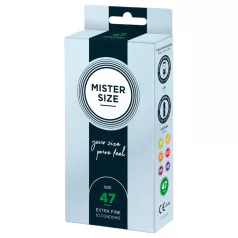 Mister Size dünnes Kondom - 47mm (10 Stk)