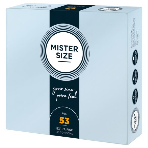 Mister Size Dünne Kondome - 53mm (36 Stk)