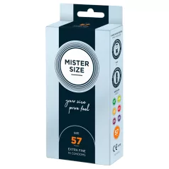 Mister Size dünnes Kondom - 57mm (10 Stk)