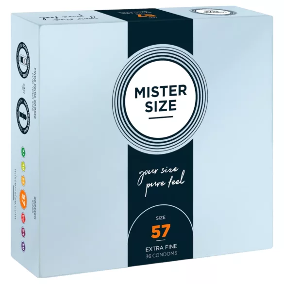 Mister Size dünnes Kondom - 57mm (36 Stk.)