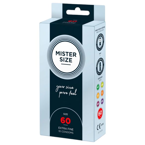 Mister Size dünnes Kondom - 60mm (10 Stück)
