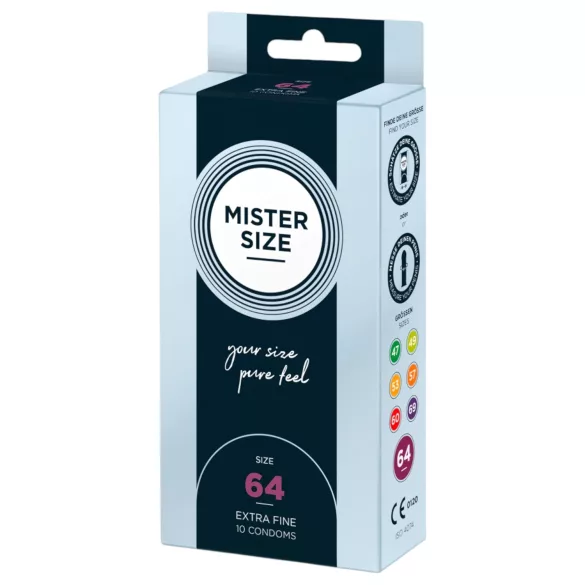 Mister Size dünnes Kondom - 64mm (10St)