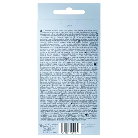 Mister Size dünnes Kondom - 64mm (10St)