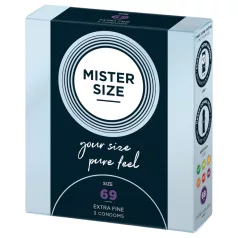 Mister Size dünnes Kondom - 69mm (3 Stk.)