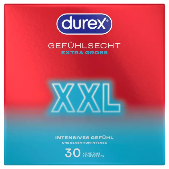 Durex - XXL Kondome (30 Stk.)