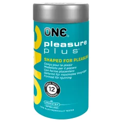 ONE Pleasure Plus - Kondom mit Innenrippen (12 Stk.)