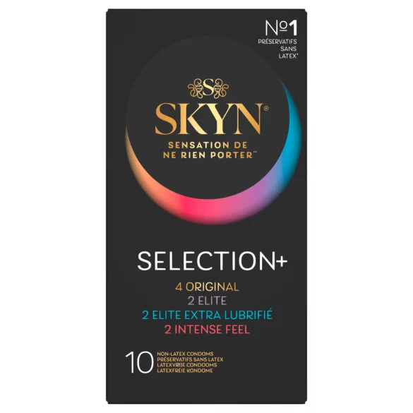 SKYN Selection+ - latexfreie Kondom-Auswahl (10 Stk.)