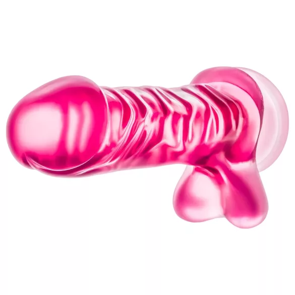 B Yours Basis 8 - Hoden Dildo - 23cm (rosa)
