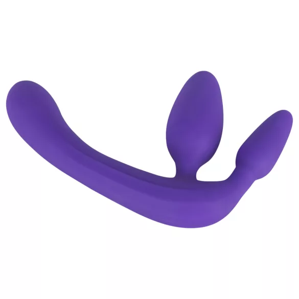 Dreifach-Dildo ohne Gurt (lila)