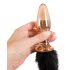 You2Toys - Glas Analkette mit Katzenwedel
