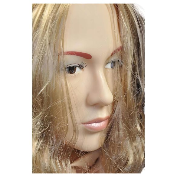 Antonya Vidra - Gummifrau mit angehobenem Bein