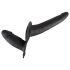 You2Toys - Anbringbares Silikon-Dildo-Duo (schwarz)