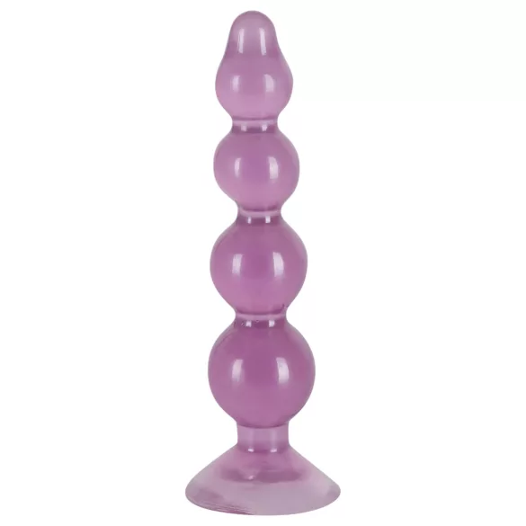 You2Toys - Analperlen - lila Saugnapf Analstab