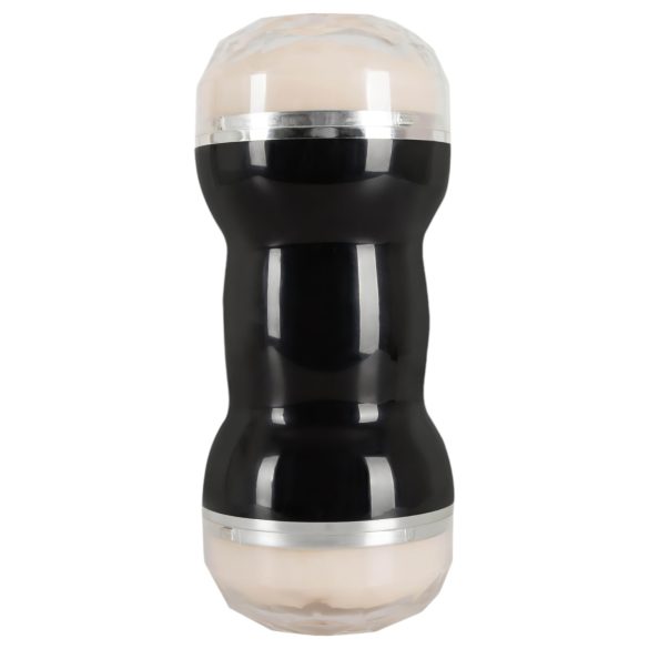 You2Toys - Pussy and Ass - Doppel-Masturbator (schwarz)