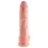 King Cock 10 großer Dildo mit Hoden (25 cm) - natur