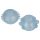 You2Toys - Penisring-Duo (durchsichtig blau)