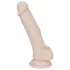 You2Toys - Silikon-Dildo mit Saugnapf - mittel (natur)