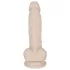 You2Toys - Silikon-Dildo mit Saugnapf - mittel (natur)
