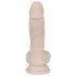 You2Toys - Silikon-Dildo mit Saugnapf - mittel (natur)