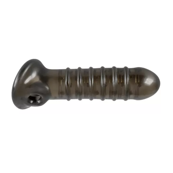 Rebel - Graue gerippte Penishülle