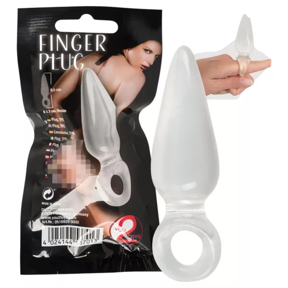 You2Toys - Finger Plug - Finger-Analplug (transparent)