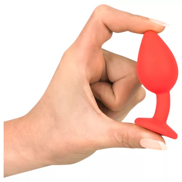 Colorful JOY - Silikon Analplug - klein (rot)