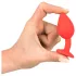 Colorful JOY - Silikon Analplug - klein (rot)