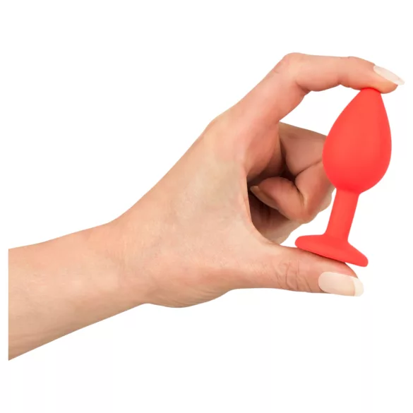 Colorful JOY - Silikon Analplug - klein (rot)