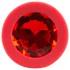 Colorful JOY - Silikon Analplug - klein (rot)