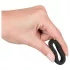 Black Velvet - dickwandiger Penisring (2,6cm) - schwarz