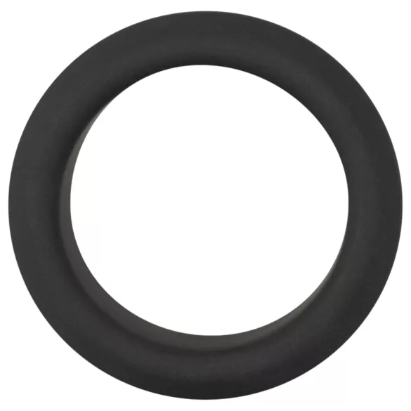 Black Velvet - dickwandiger Penisring (3,2 cm) - schwarz