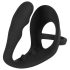 Black Velvet Analdildo mit Penisring (schwarz)