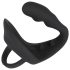 Black Velvet Analdildo mit Penisring (schwarz)