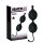 Black Velvet gewellte Geisha-Kugel-Duo