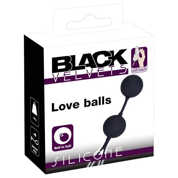 Black Velvet - Geisha-Kugeln Duo