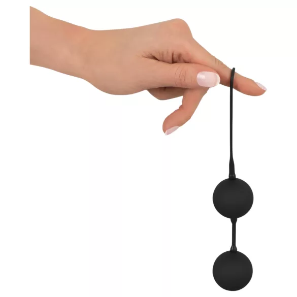 Black Velvets - Geishakugel-Duo für Kegel-Training (2-teilig)