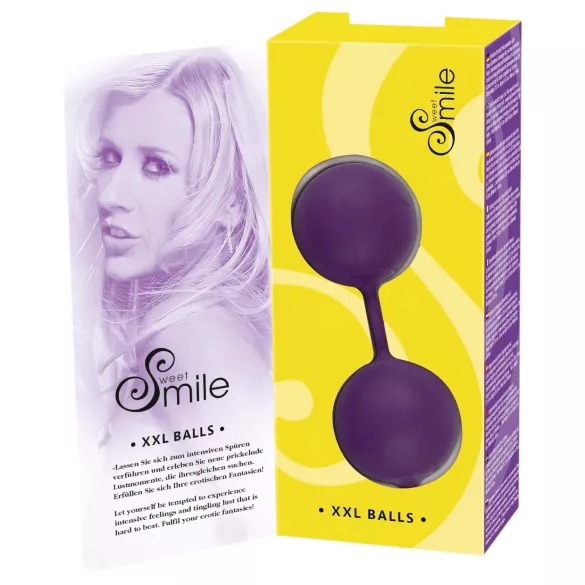 SMILE XXL Kugeln - Riesen Liebeskugeln (Lila)
