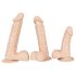 Europäischer Liebhaber - Hoden-Dildo - Mittelgröße (Natur)