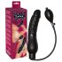 You2Toys - Latex aufblasbarer Anal-Dehner - Schwarz (groß)