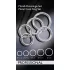 Bad Kitty - Metall Penisring Set (5-tlg)