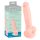 Medizinisch: Silikondildo (18cm) - Naturton