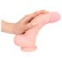 Medizinisches Silikon-Dildo (20cm) - natürlich