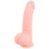 Medizinisches Silikon-Dildo (20cm) - natürlich