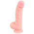 Medizinisches Silikon-Dildo (20cm) - natürlich